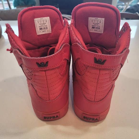 COPY - Red High Top Supra - Muska 001 - Picture 3 of 5